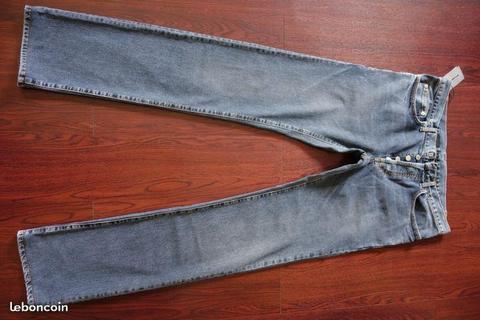 Jeans DIOR HOMME w31 31 41 Bleu Elasthanne Stretch