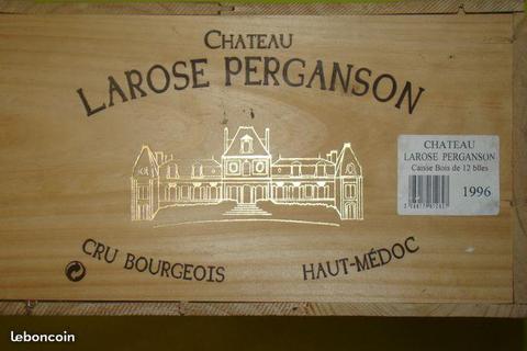 Bordeaux 1996 chateaux larose perganson