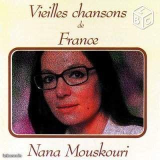 Album 33T N. Mouskouri Vieilles Chansons de France