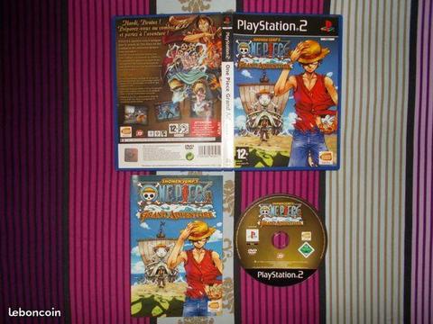 ONE PIECE :GRAND ADVENTURE [ JEU PS2 ] Tr.BON ÉTAT