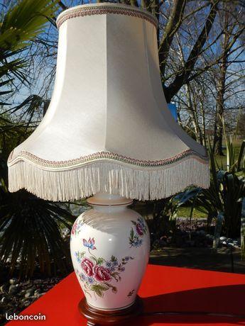 Lampe de Salon céramique motif Floral