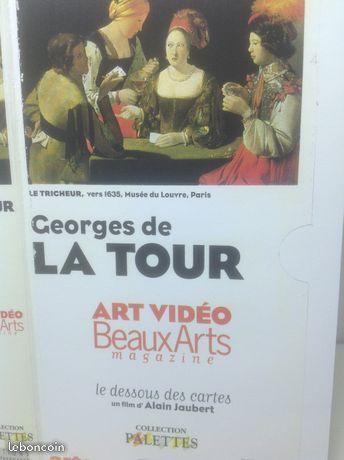 PALETTES * GEORGES DE LA TOUR * K7 ViDÉO -Bz29