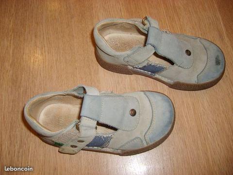 Chaussures Kickers semi ouvertes garçon - BeBo01