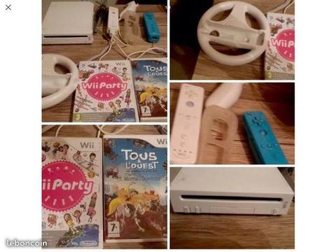 Wii console blanche lot