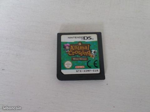 Jeu ds animal crossing nature wild ds dsi 3ds 2ds