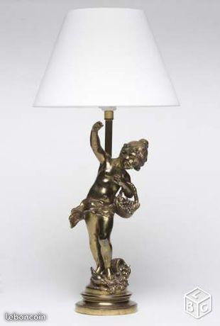 Pied de lampe/Statue Auguste Moreau originale