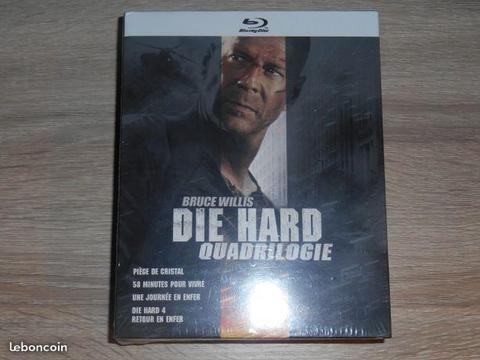 Die Hard Quadrilogie avec Bruce Willis Blu Ray