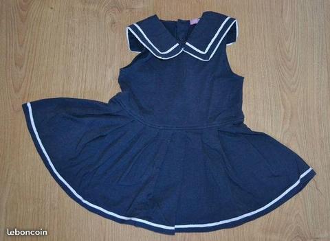 Robe marinière 2 ans