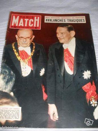 Paris match 1954 le septennat coty