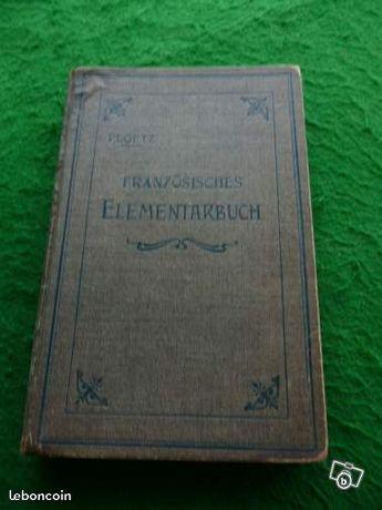 FRANZOSISCHES Elémentarbuch 1903