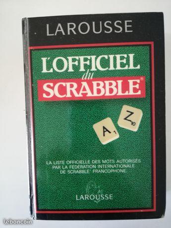 Livre L'officiel du Scrabble par Larousse Ed 1993