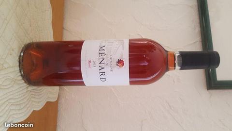 Vin rosé domaine de menard 2013