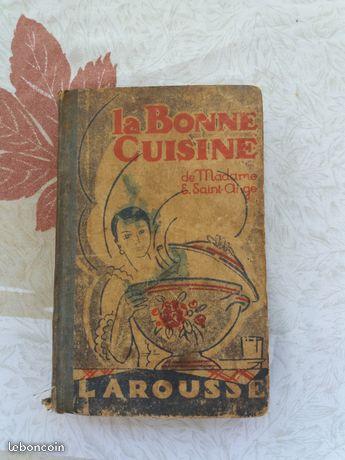 Ancien livre de cuisine d'epoque / envoi possible