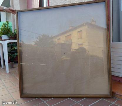 Cadre vitrine exposition 105 X 105 cm