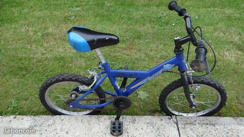 Vélo bleu enfant 14 Pouces