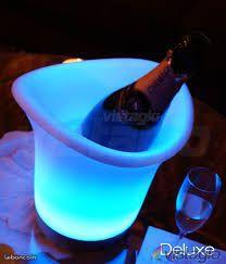 Seau champagne LED LumiSeau Deluxe multicolr NEUF