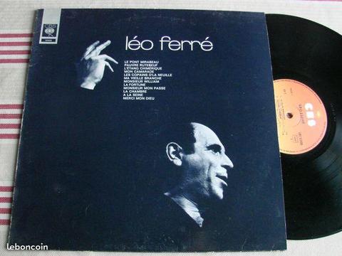 Léo ferré : 33T ( ref 63400 )