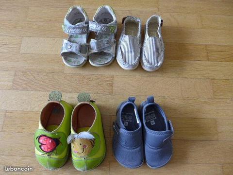 Lot chaussures enfant T21~23