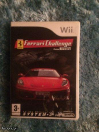 Ferrari challenge pour Wii +volant