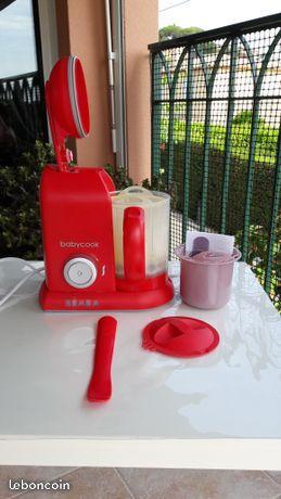 Babycook Red - BEABA avec son Pasta Rice Cooker