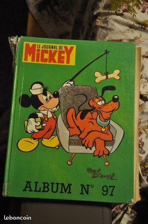 Journal de Mickey album n°97 vintage gros volume
