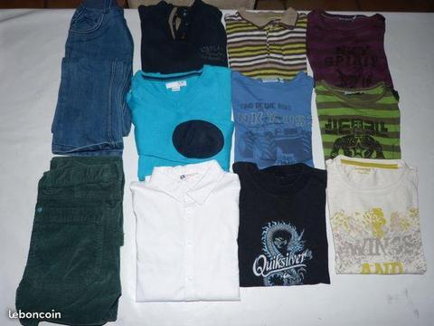 LOT de vêtements garçon 10 ans