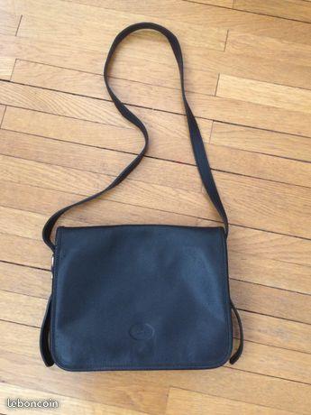 Authentique sac Longchamp en cuir
