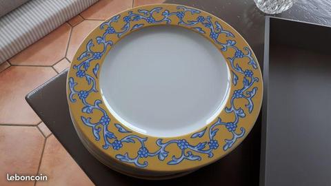 10 assiettes ou plats porcelaine 30 cm