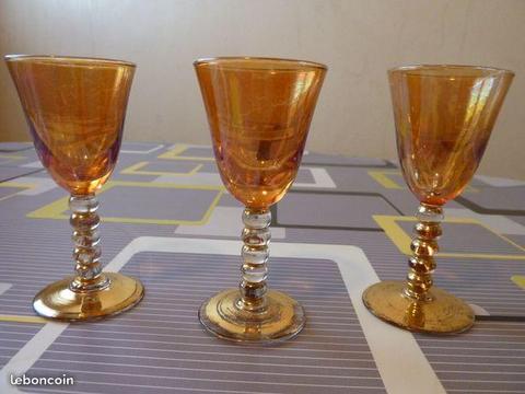 Verres à liqueur