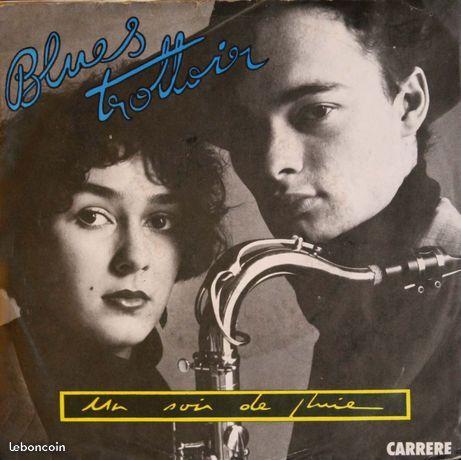 Vinyle 45 tours Blues Trottoir Un Soir De Pluie