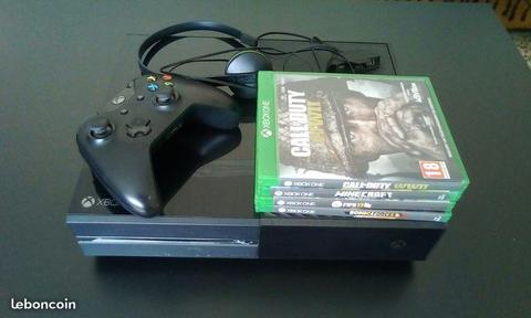 Xbox One 500 GO + 4 jeux