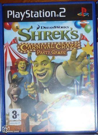 Jeu PS2 Shrek la fête foraine en délire (mif0