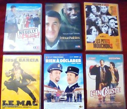 LOT N° 8 de 6 FILMS à