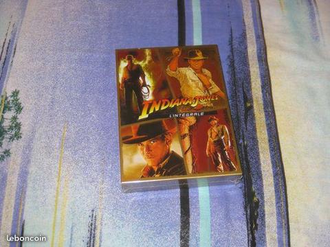 Coffret 4 DVD neuf Indiana Jones l'intégrale