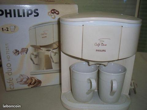 Cafetière 2 tasses Philips