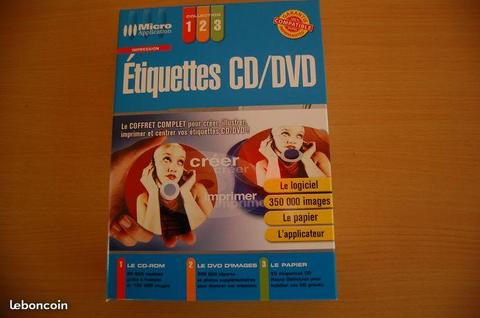 Création d'étiquettes pour CD/DVD