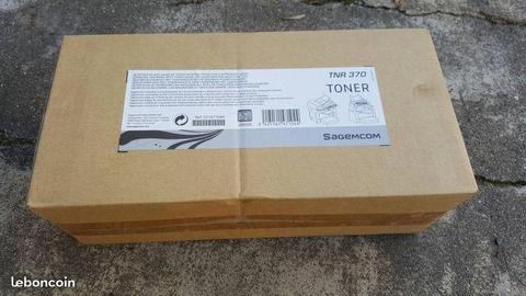 Toner lazer noir Sagem TNR 370 6000 pages