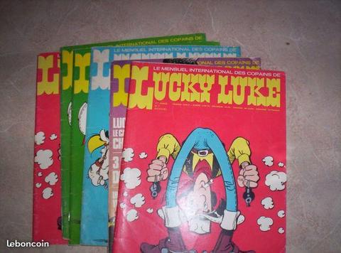 Fascicules lucky luke