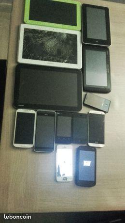 Lot smartphone /tablettes HS