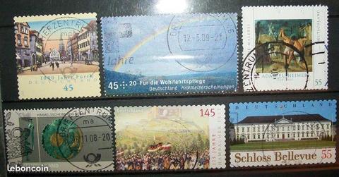 N°264 timbres allemand brd lot 790,791,792