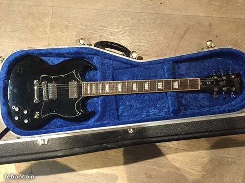 Gibson SG Standard Ebony - micros Bareknuckle