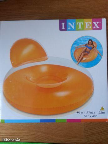 Fauteuil gonflable Intex orange NEUF