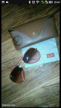 Ray-ban aviator full color rouge (authentique)