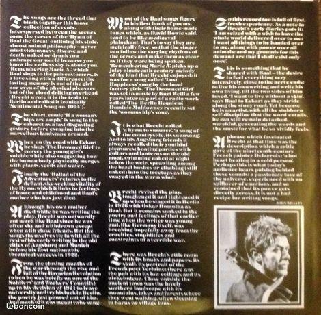 David Bowie - Brecht's Baal vinyle maxi 45 g-/ex
