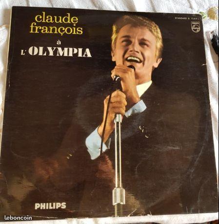 LP Claude François à l'Olympia LPEPSM54