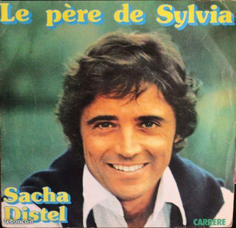 Vinyle 45 tours Sacha Distel Le père de Sylvia