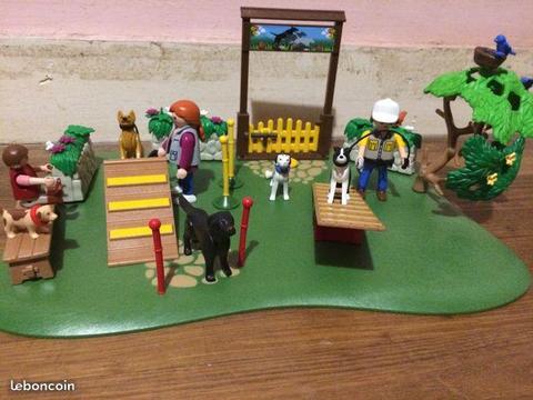 Parcours canins playmobil