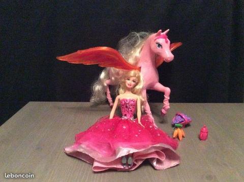 Cheval volant Barbie