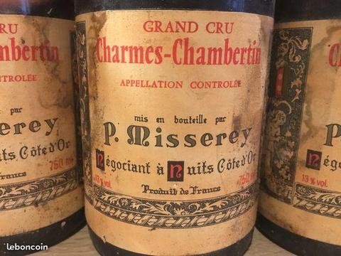 Charmes chambertin 1984 grand cru