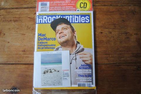 Magazine et cd les Inrockuptibles neuf PEGS94